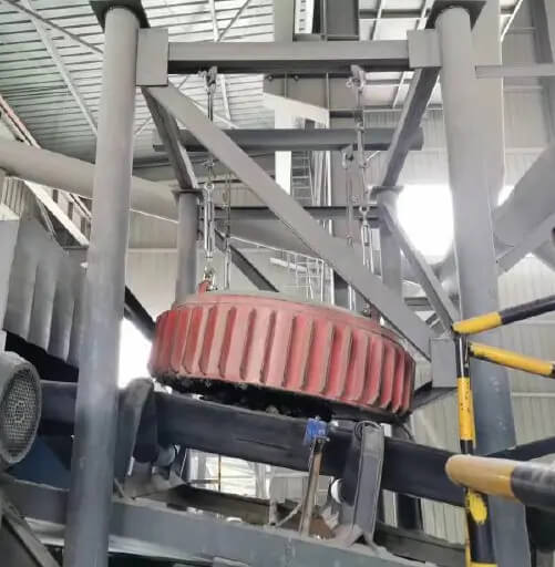 Electro magnetic separator conveyor