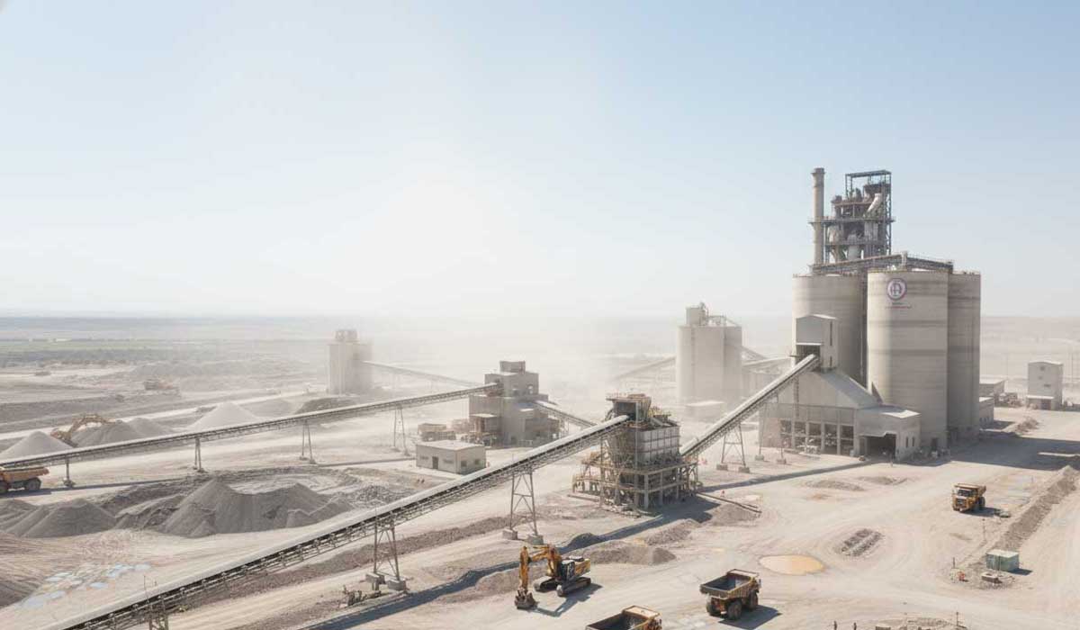 Magnetic Separator di Industri Pabrik Semen