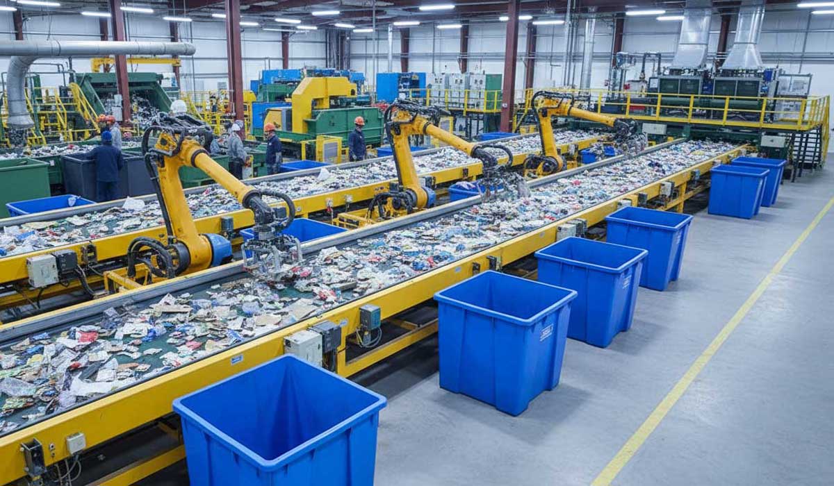 Magnetic Separator di Industri Pengolahan Sampah